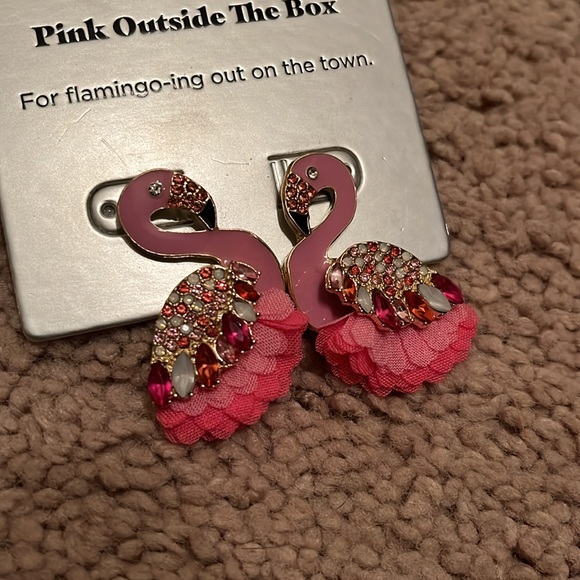 Sugarfix BaubleBar Flamingo Earrings - Picture 3 of 3